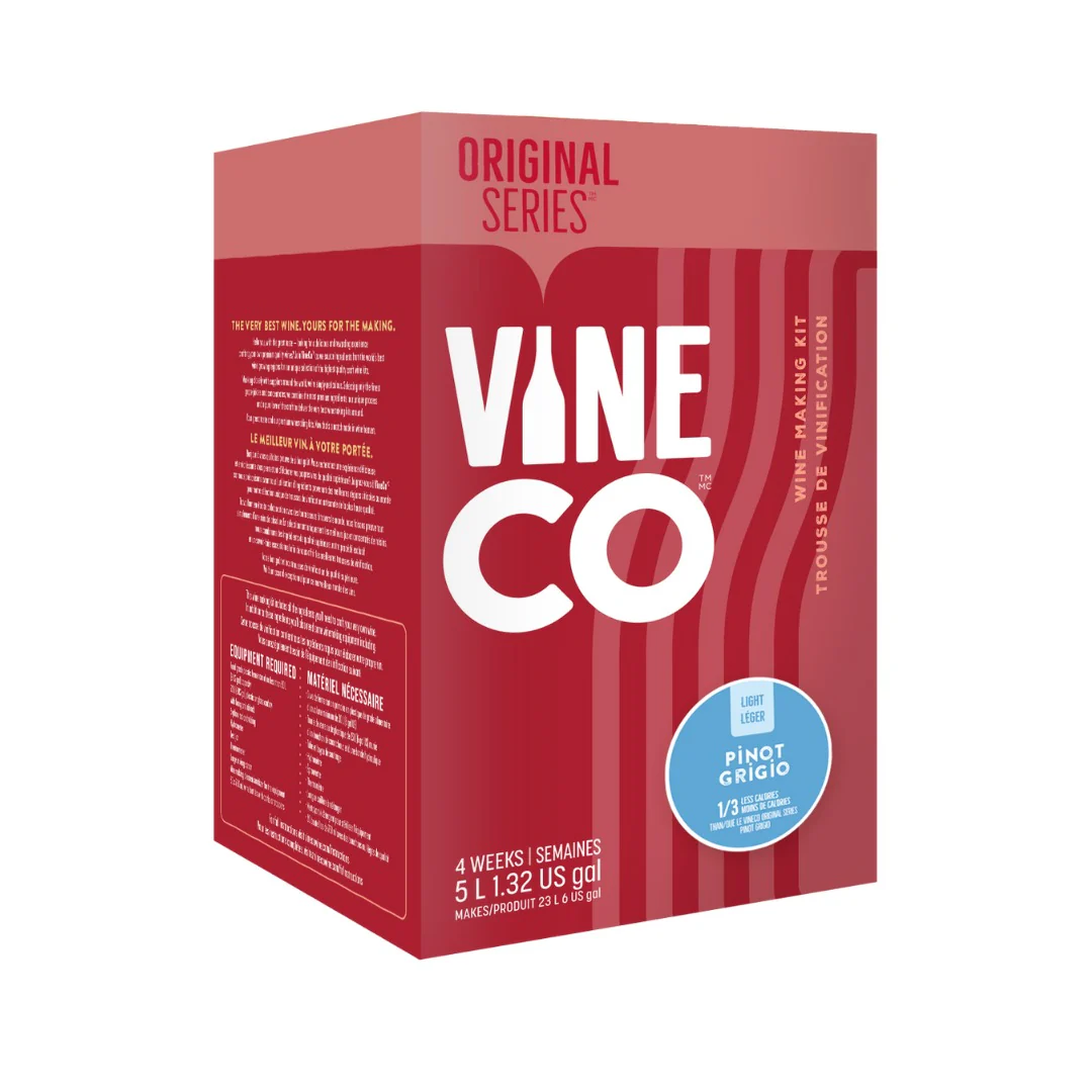 Light Pinot Grigio Winemaking Kit | VineCo Original Series™ - Image 3