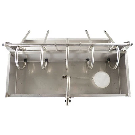 Marchisio Wine Bottle Filler | 5 Spout | Stainless Steel | 15L Reservoir - Image 2
