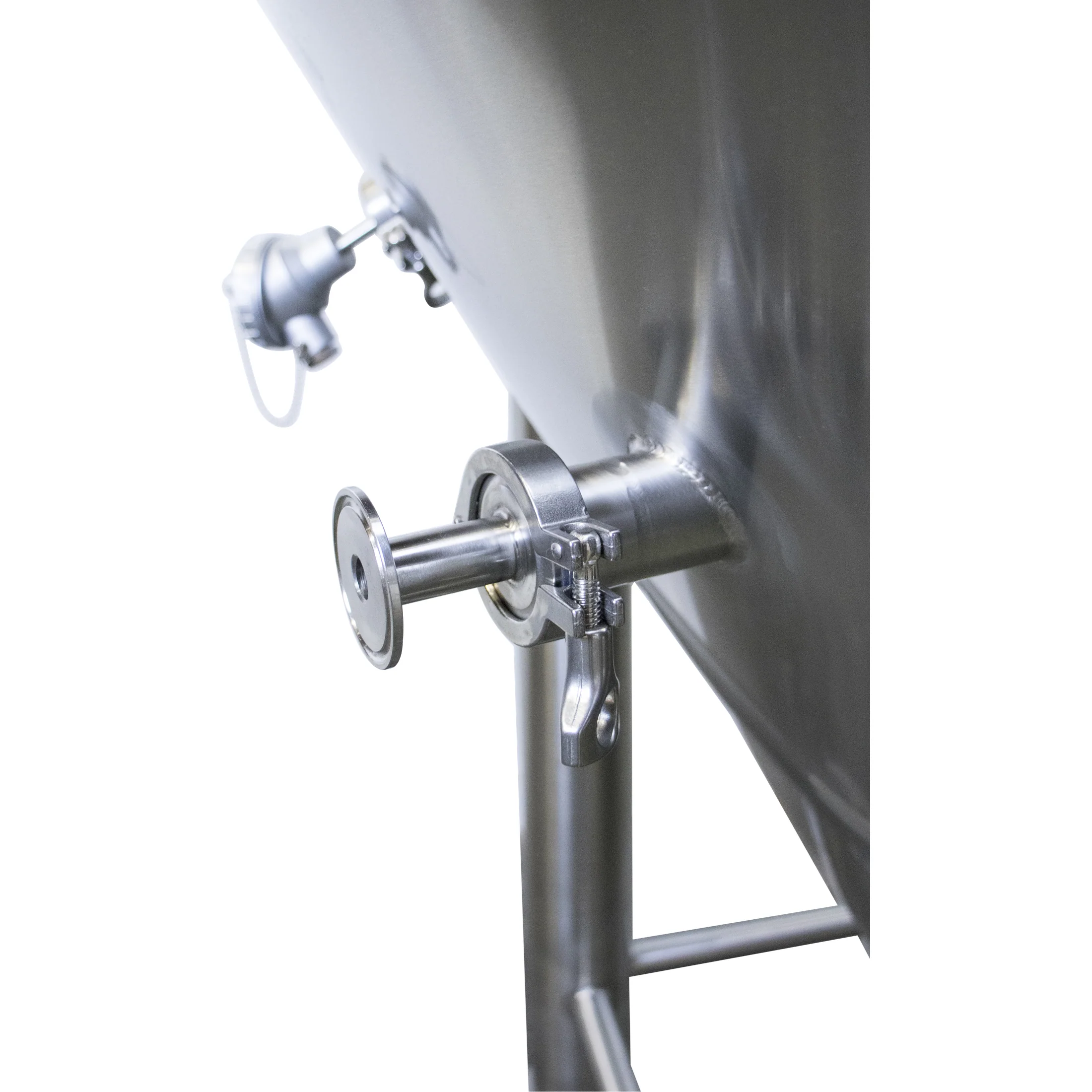 MB® 15 bbl Conical Unitank Fermenter | T.C. Sanitary Ports | All Fittings Included | Carbonation Stone | Passivated Ready to Use | American Engineered | Ships from USA - Image 8