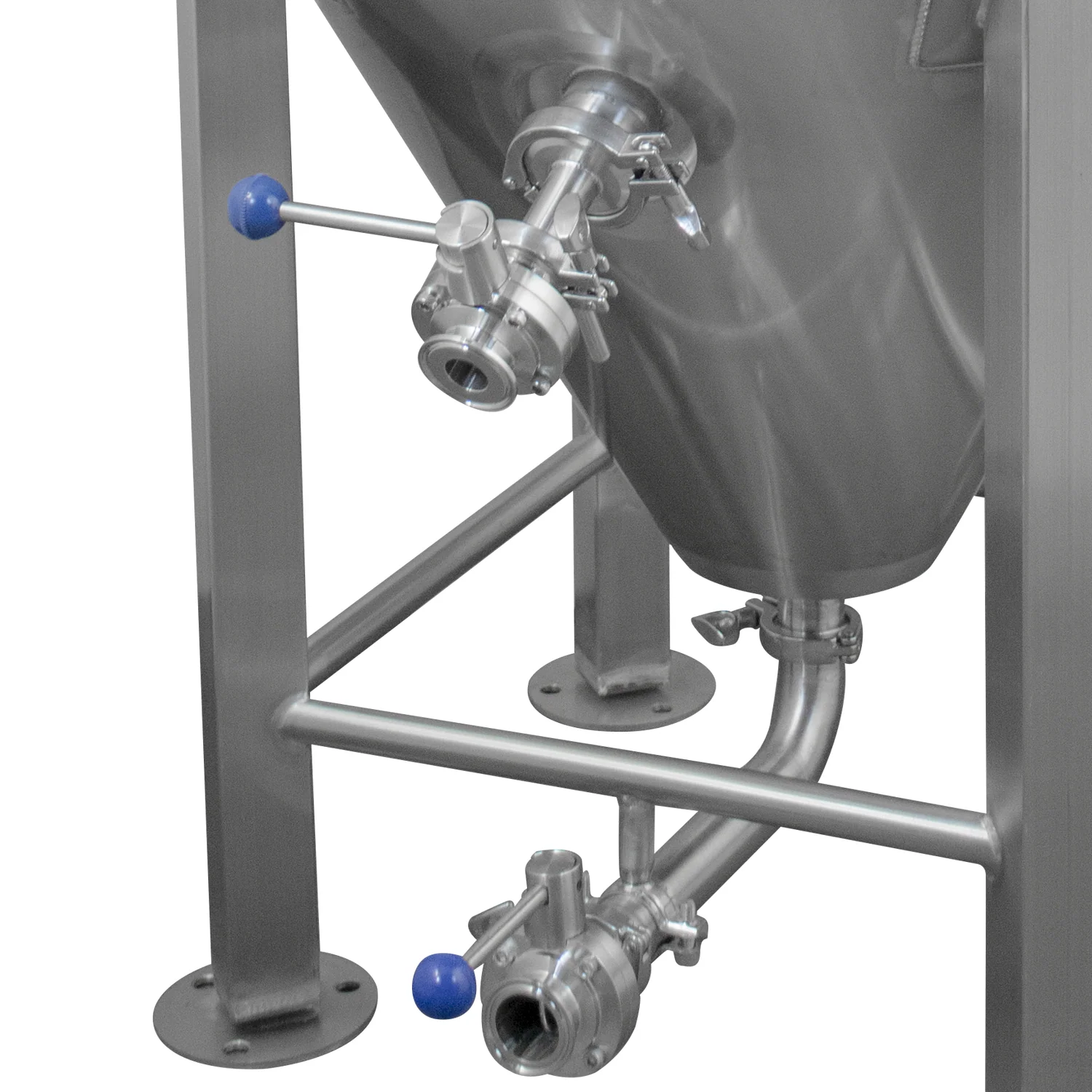 MB® 2 bbl Conical Unitank Fermenter | Jacketed | T.C. Sanitary Ports | All Fittings Included | Carbonation Stone | Passivated Ready to Use | American Engineered | Ships from USA - Image 2