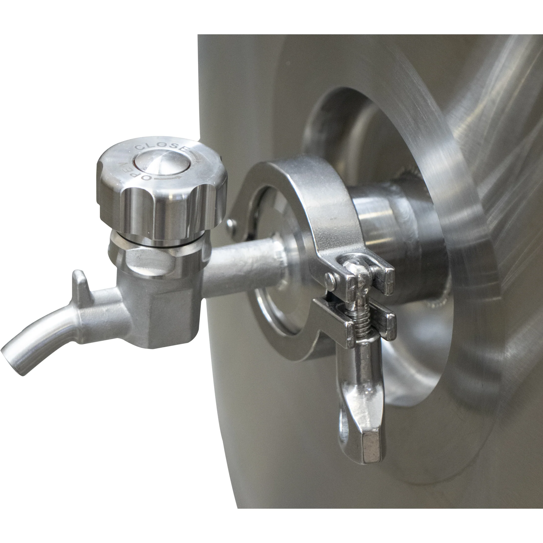 MB® 20 bbl Brite Tank | T.C. Sanitary Ports | All Fittings Included | Carbonation Stone | Passivated Ready to Use | American Engineered | Ships from USA - Image 7