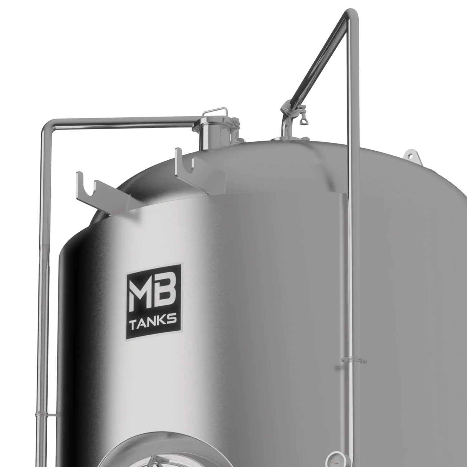 MB® 20 bbl Conical Unitank Fermenter | T.C. Sanitary Ports | All Fittings Included | Carbonation Stone | Passivated Ready to Use | American Engineered | Ships from USA - Image 4