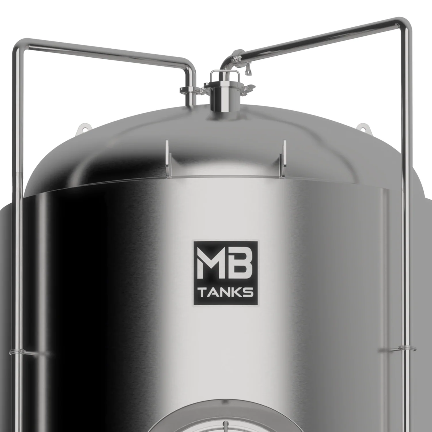 MB® 20 bbl Conical Unitank Fermenter | T.C. Sanitary Ports | All Fittings Included | Carbonation Stone | Passivated Ready to Use | American Engineered | Ships from USA - Image 5