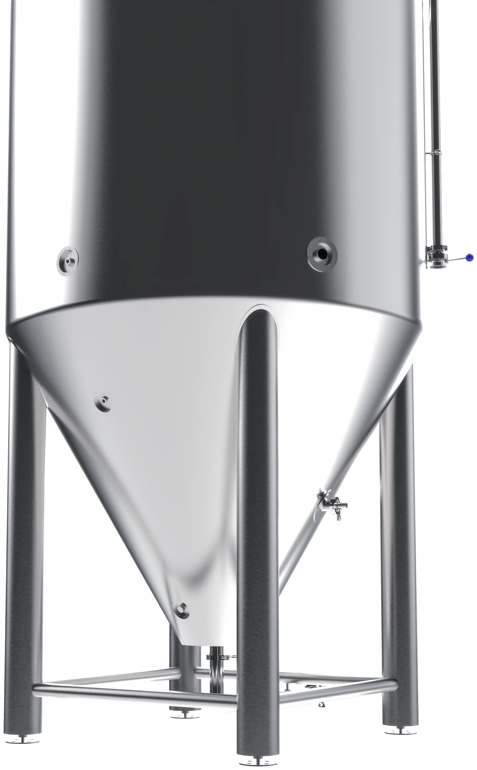 MB® 7 bbl Conical Unitank Fermenter | T.C. Sanitary Ports | All Fittings Included | Carbonation Stone | Passivated Ready to Use | American Engineered | Ships from USA - Image 5