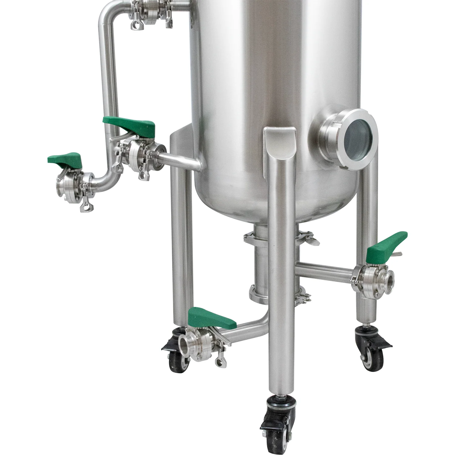 MB Hop Gun | Hop Back Tank | Hop or Fruit Infuser | 1.5" T.C. Sanitary Ports | Stainless Steel - Image 2