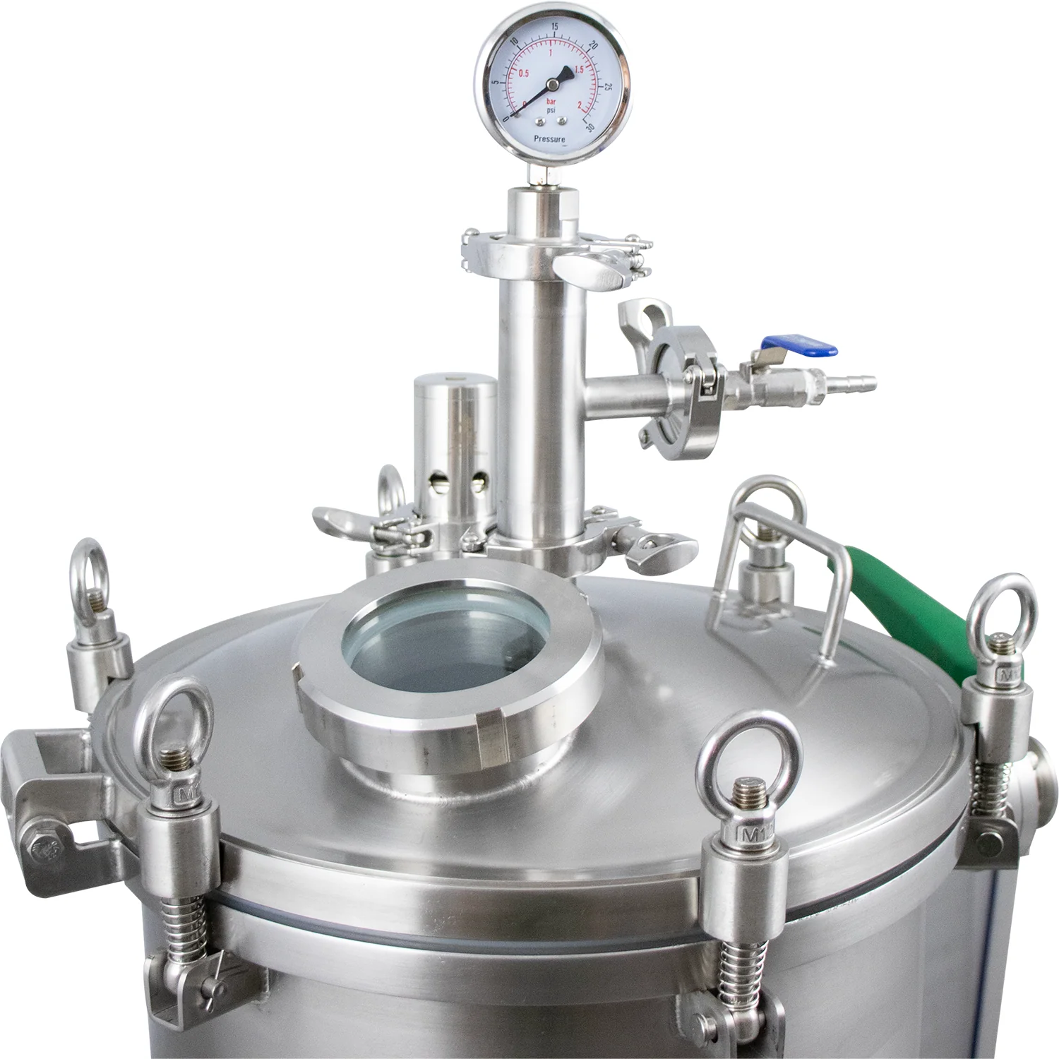 MB Hop Gun | Hop Back Tank | Hop or Fruit Infuser | 1.5" T.C. Sanitary Ports | Stainless Steel - Image 4