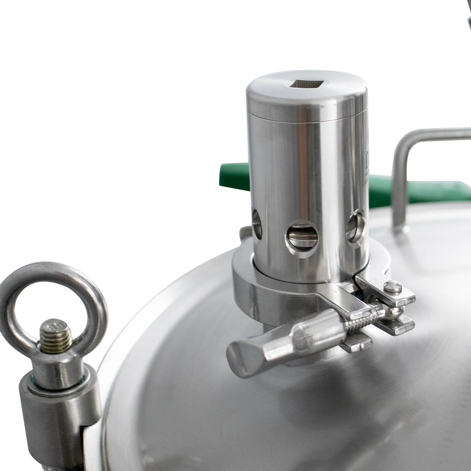 MB Hop Gun | Hop Back Tank | Hop or Fruit Infuser | 1.5" T.C. Sanitary Ports | Stainless Steel - Image 6