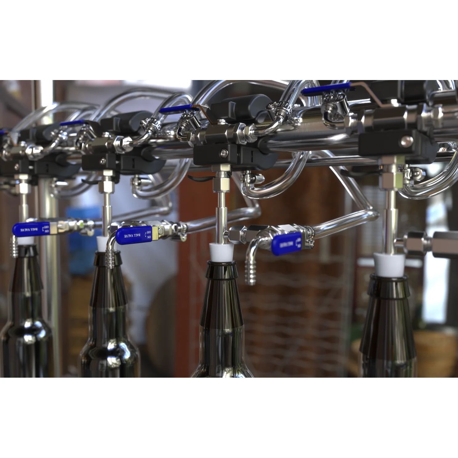 MB® Medusa™ MultiHead Counter Pressure Bottle Filler | Gen 2 - Image 3