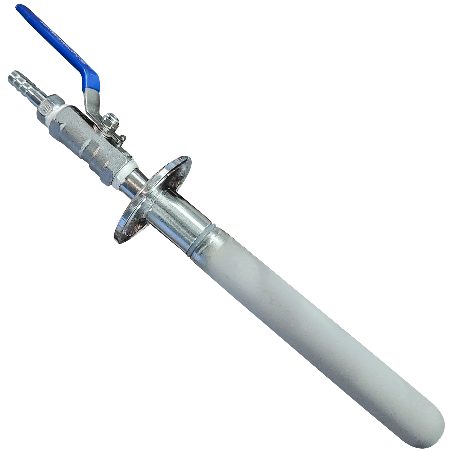 MB® Stainless Steel Carbonation Stone | 10.5" Long | 1.5" Tri-Clamp