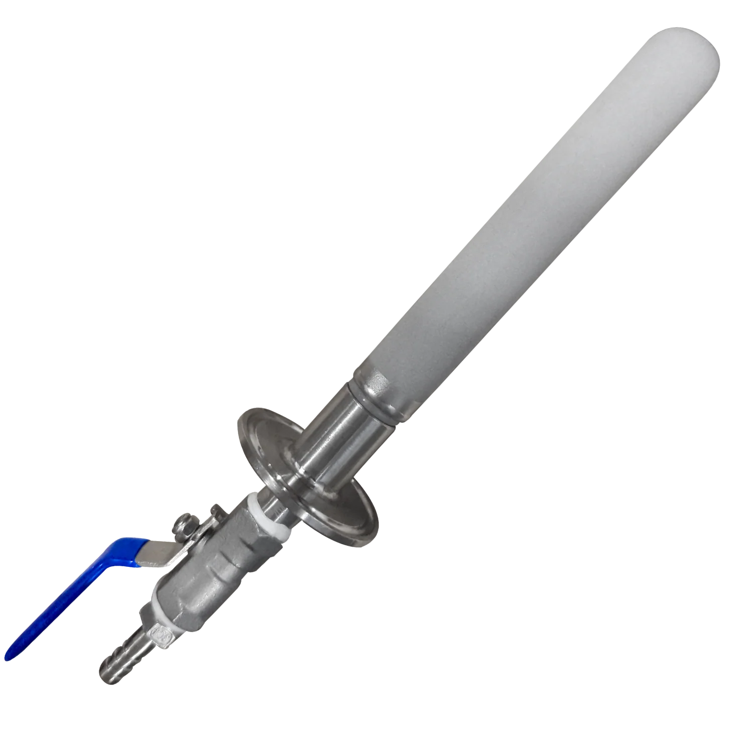 MB® Stainless Steel Carbonation Stone | 10.5" Long | 1.5" Tri-Clamp - Image 2