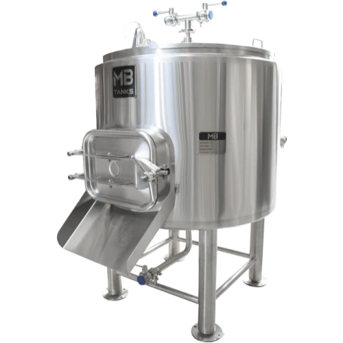 MB® 3.5 bbl Insulated Mash Tun | Adjustable Height Sparge Arm | Grain Out Manway w/ Chute | T.C. Sanitary Ports | All Fittings Included | Passivated Ready to Use | American Engineered | Ships from USA - Image 2