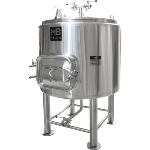 MB® 3.5 bbl Insulated Mash Tun | Adjustable Height Sparge Arm | Grain Out Manway w/ Chute | T.C. Sanitary Ports | All Fittings Included | Passivated Ready to Use | American Engineered | Ships from USA - Image 4