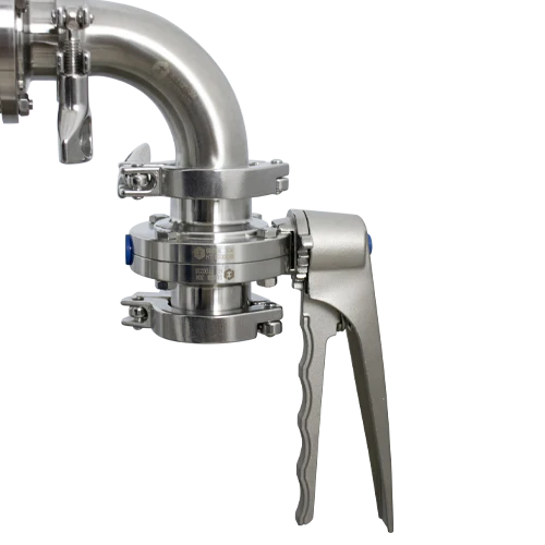 MB® Manual Keg Filler | 4 Station | 1.5" T.C. Connections | Welded Stainless Steel Folding Stand | Optional Keg Filling FOBs - Image 8