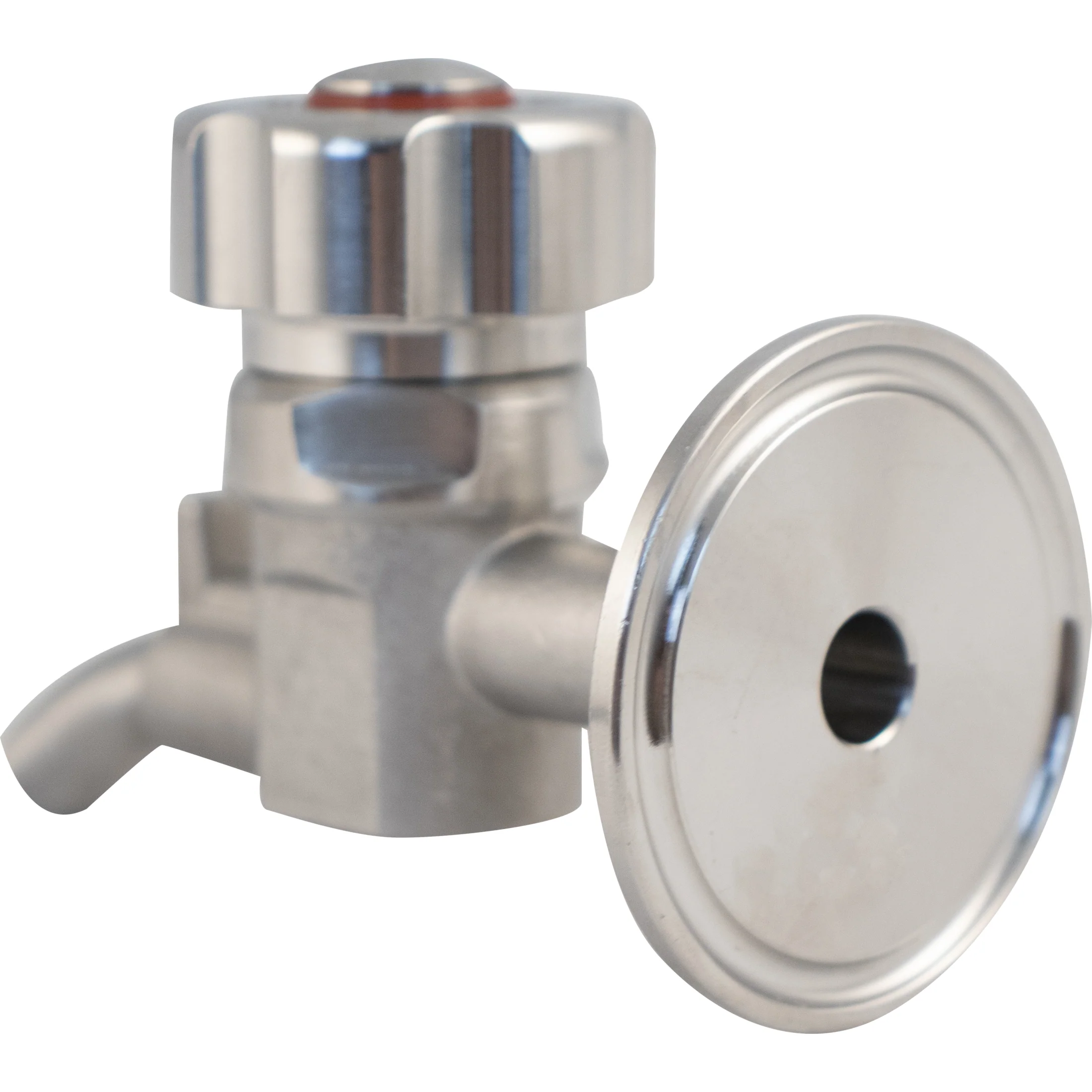 MB® Sanitary Sample Valve | Sample Coil Compatible | 1.5" Tri-Clamp | Stainless Steel - Image 4