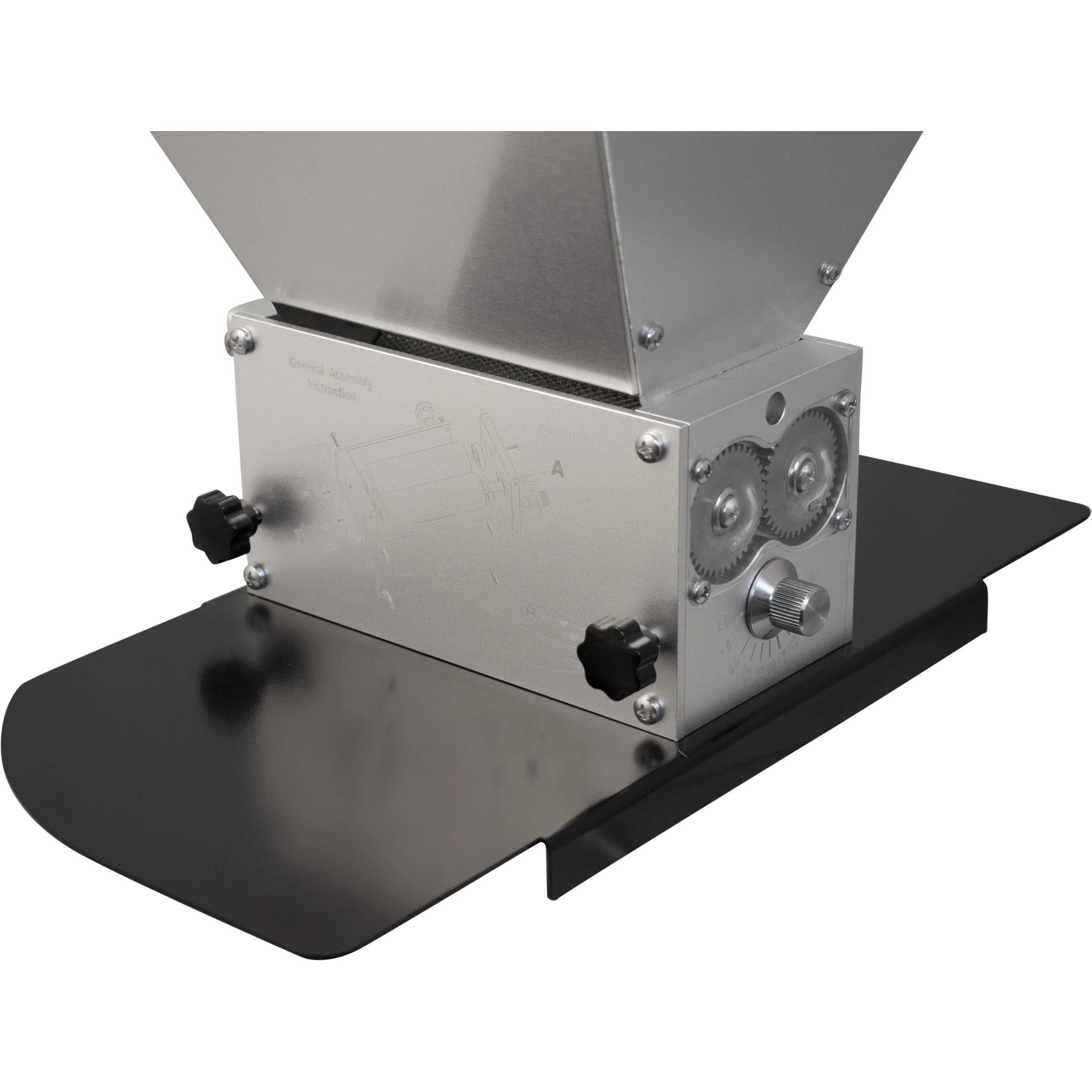 Mighty Mill 3 Roller Grain Mill | 7 lb Hopper Capacity | Metal Base Included - Image 12