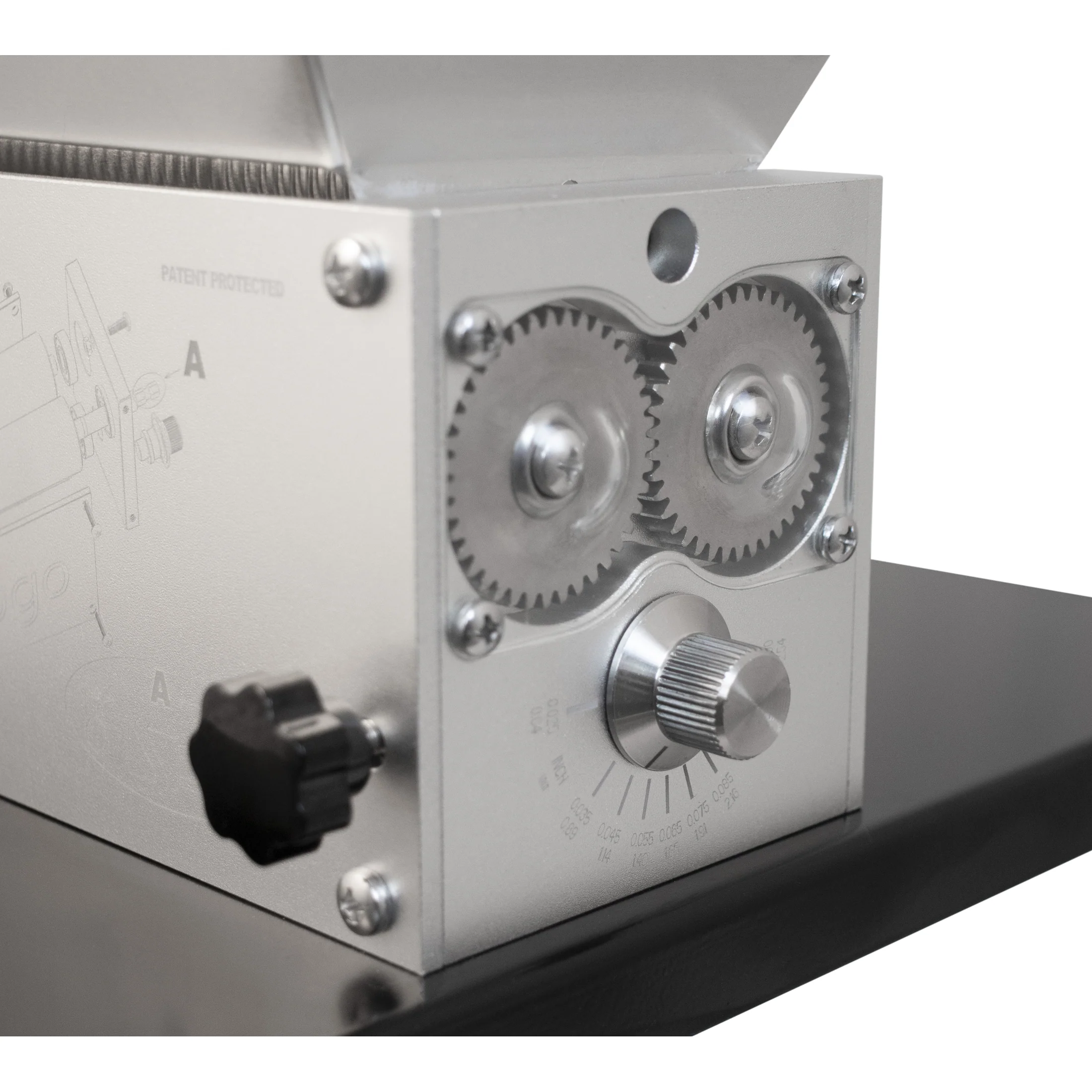 Mighty Mill 3 Roller Grain Mill | 7 lb Hopper Capacity | Metal Base Included - Image 2