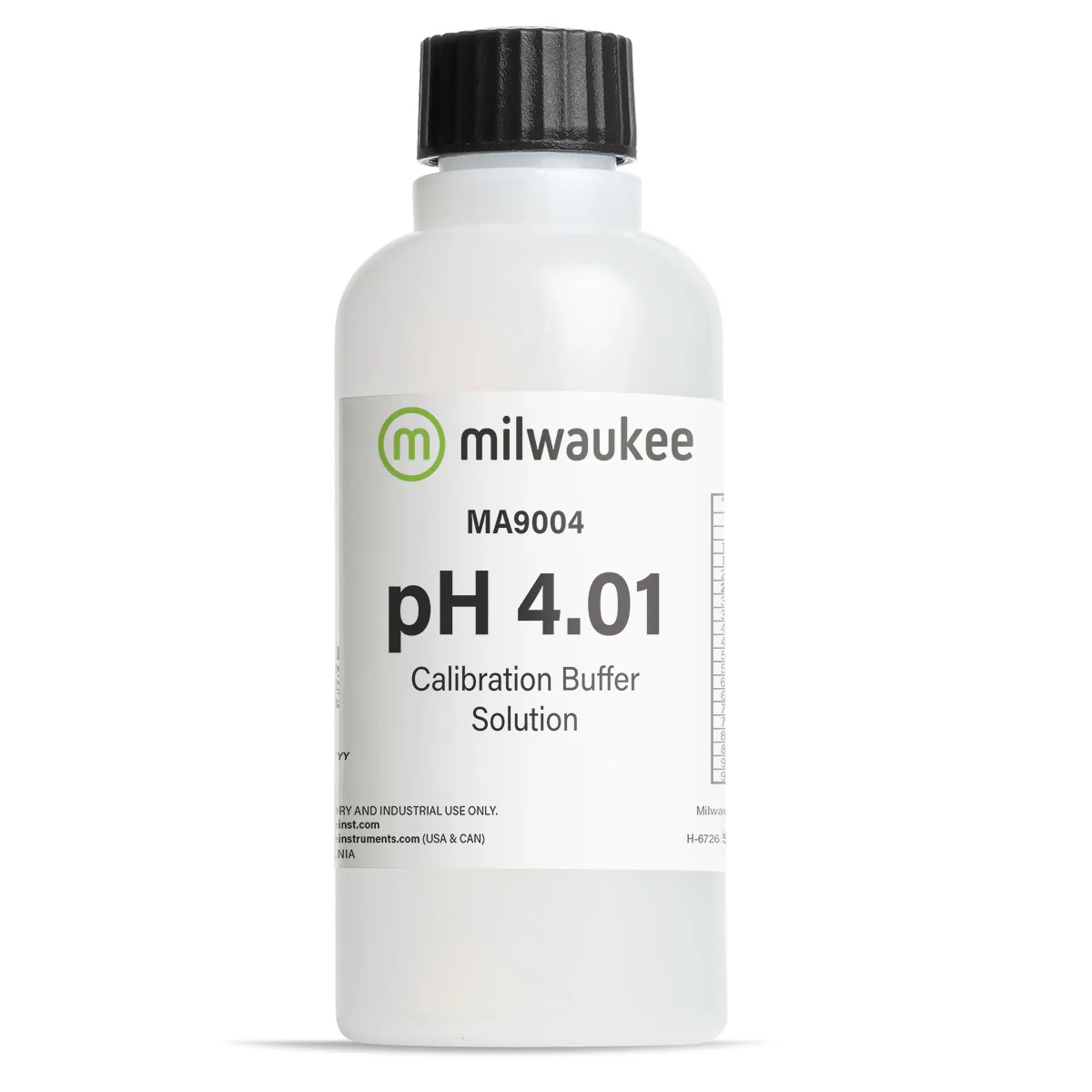 Milwaukee MA9004 pH 4.01 Calibration Solution (230 mL)