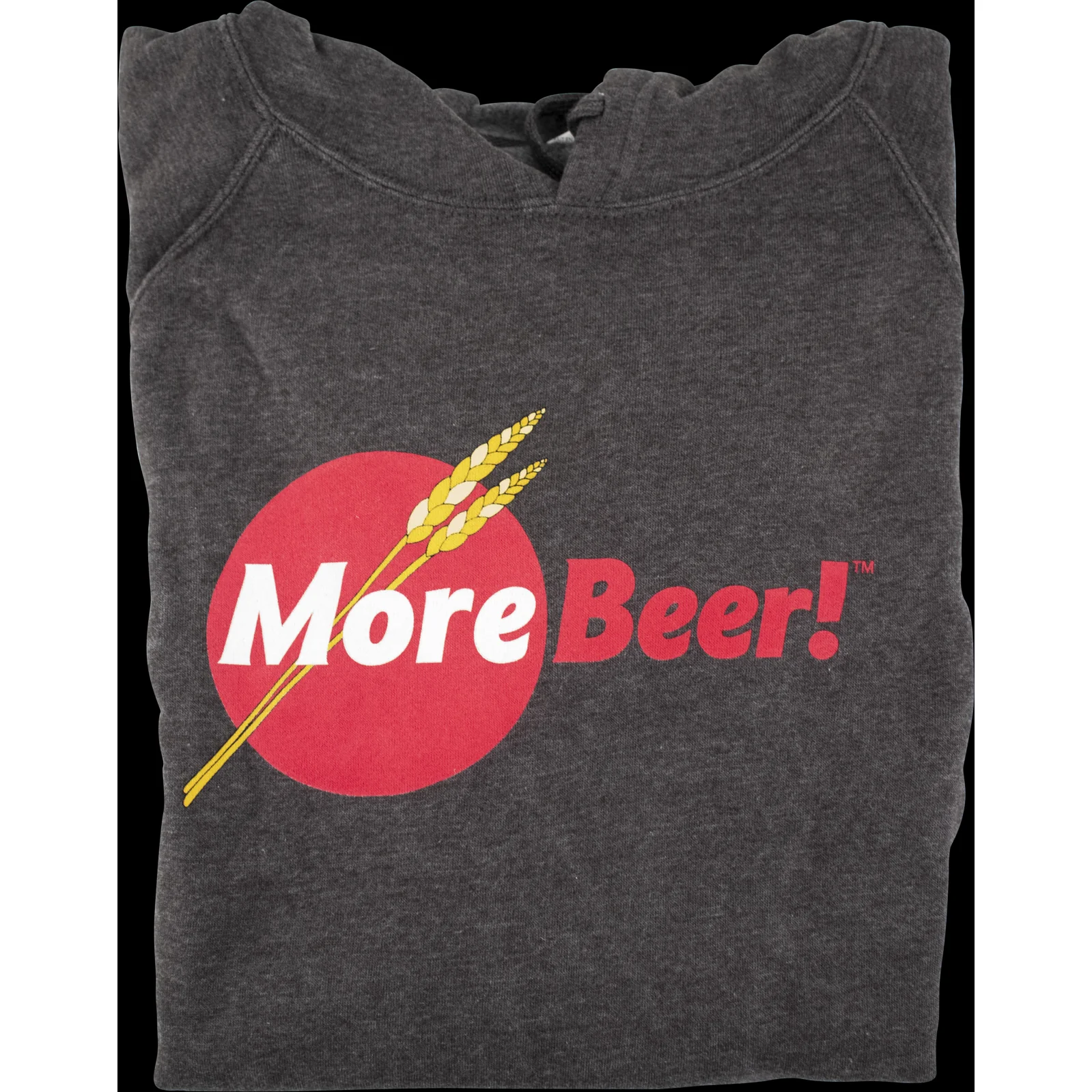 MoreBeer!® Logo - Hooded Sweatshirt (Carbon) - Image 2