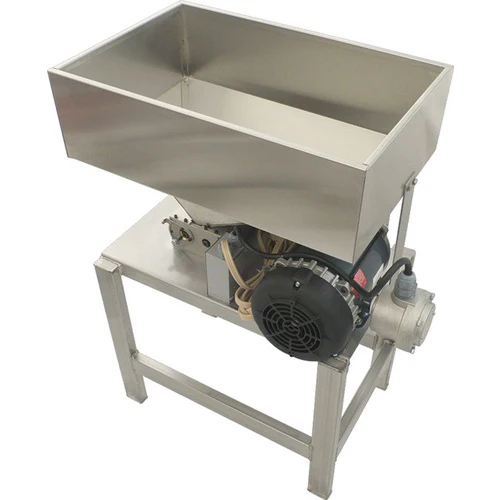MoreBeer!® UltiMill | The Ultimate Grain Mill | 15 lbs/min | Fully Adjustable Hardened Steel Rollers | 60 lb Hopper Capacity | Wired On/Off Switch | 1/3 HP | Stainless Steel Stand & Mill Body - Image 8