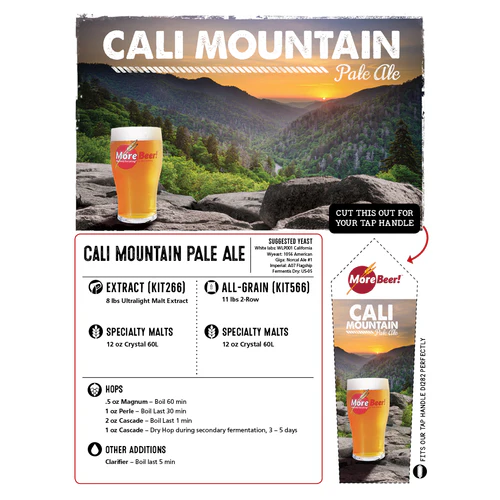 National Beer Day Celebration Ingredient Kit Combo Pack | Citra® Session Pale Ale | Cali Mountain Pale Ale | I Heart IPA - Image 5