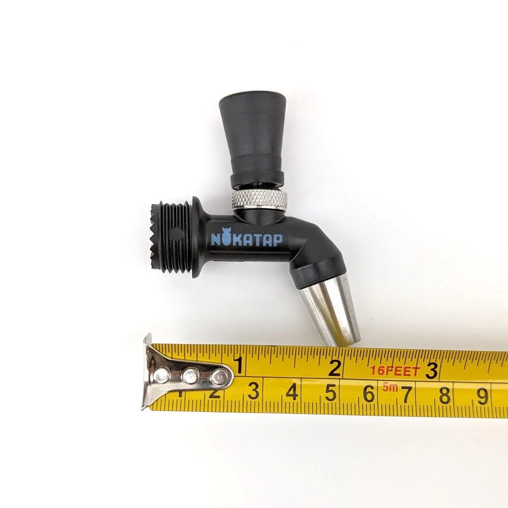 NukaTap® Mini Beer Faucet | Matte Black | Forward Sealing - Image 3
