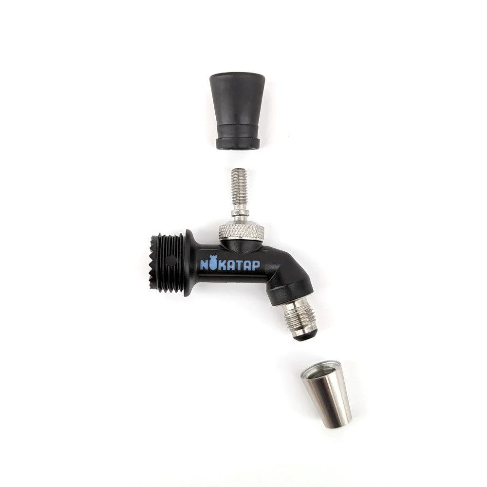 NukaTap® Mini Beer Faucet | Matte Black | Forward Sealing - Image 5