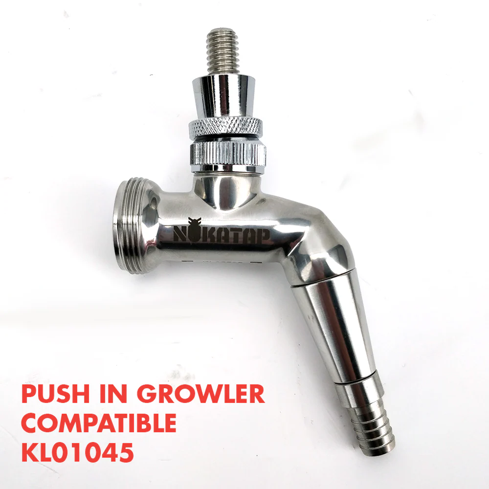 NukaTap® Stainless Steel Beer Faucet | Matte Black Finish | Stealth Bomber Edition | Forward Sealing - Image 11