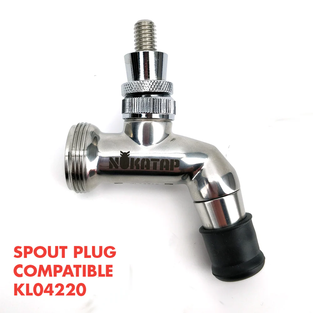 NukaTap® Stainless Steel Beer Faucet | Matte Black Finish | Stealth Bomber Edition | Forward Sealing - Image 12