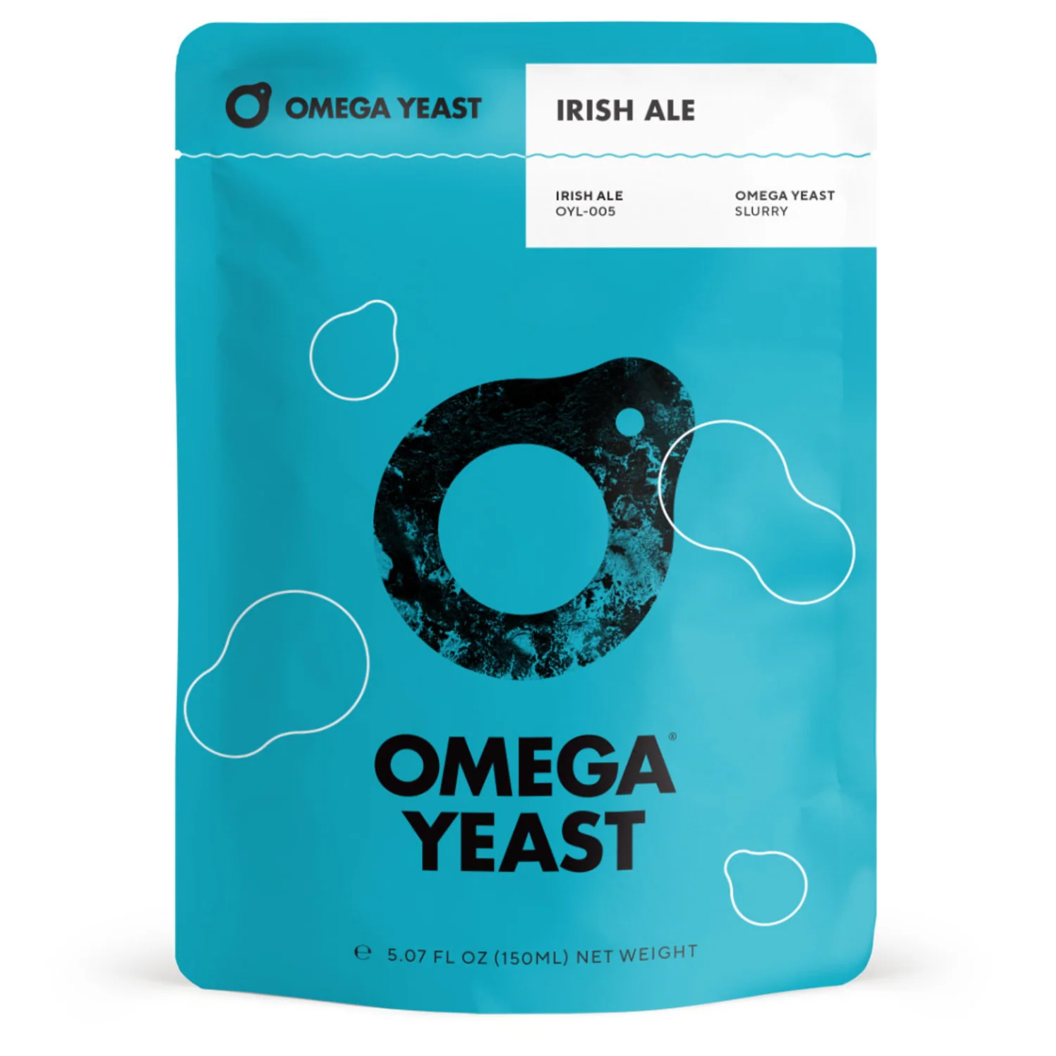 Omega Yeast | OYL-005 Irish Ale | Beer Yeast | Double Pitch | 225 Billion Cells