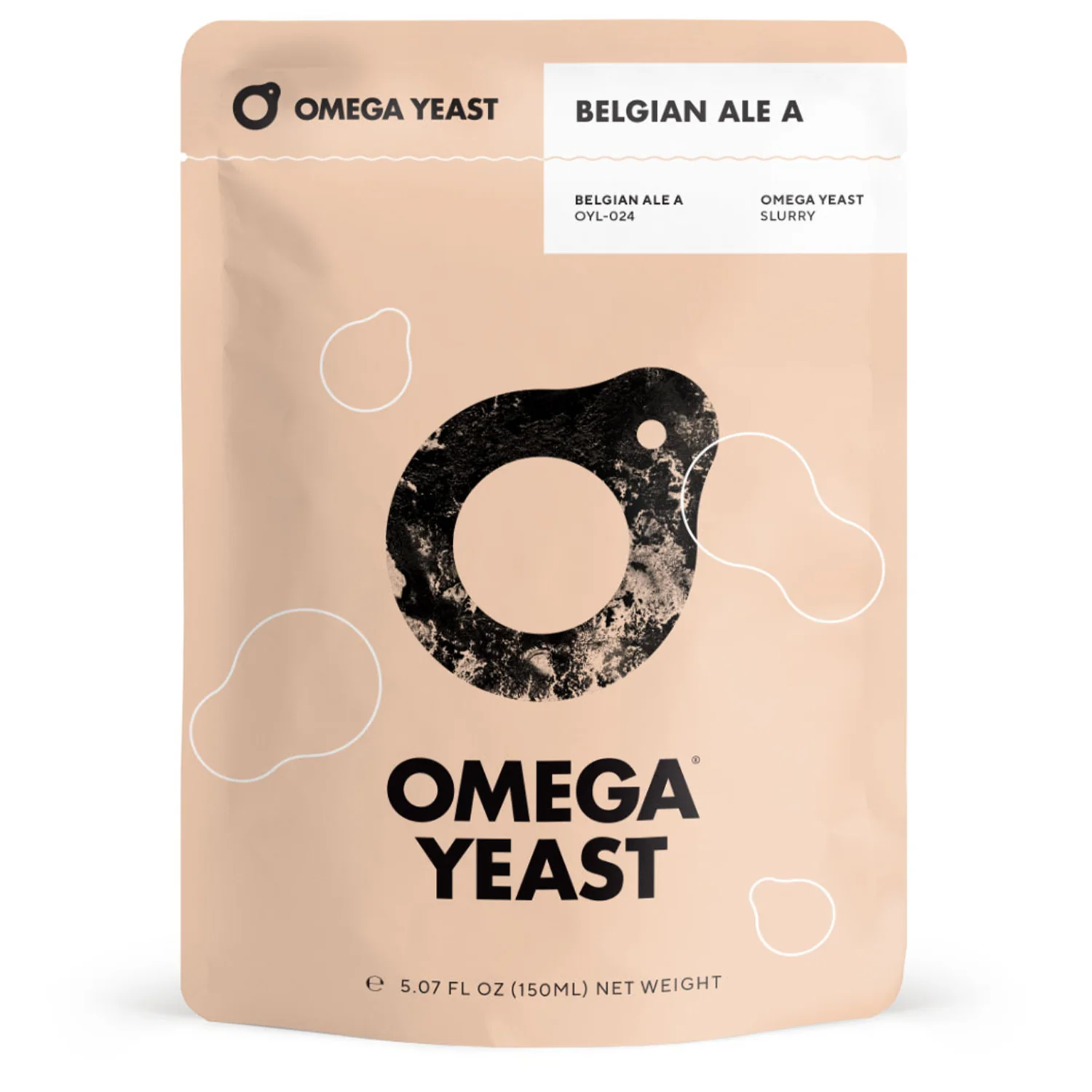 Omega Yeast | OYL-024 Belgian Ale A | Beer Yeast | Double Pitch | 225 Billion Cells