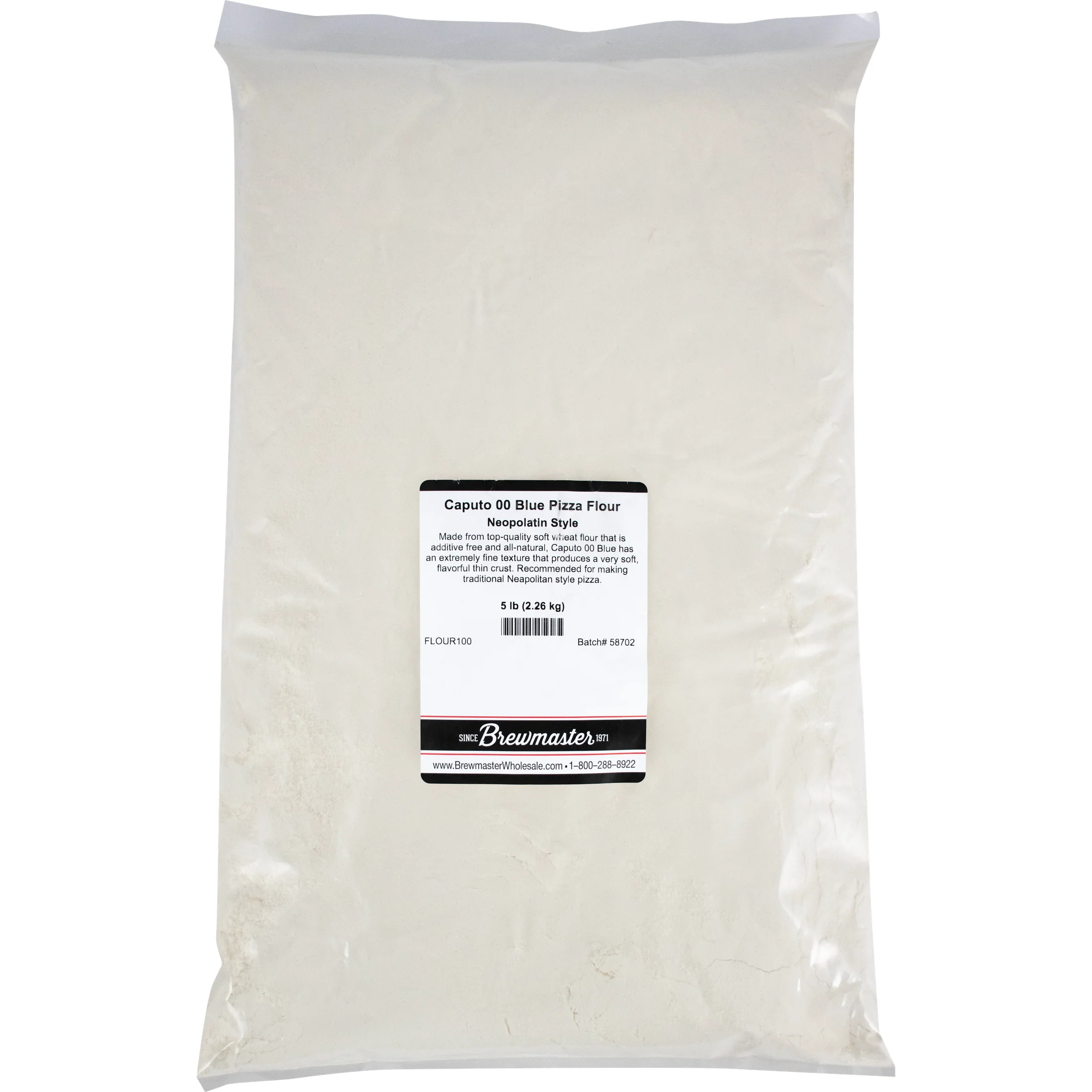 Pizza Flour | Caputo 00 Blue | Neapolitan Style Pizza | 5 lb - Image 2