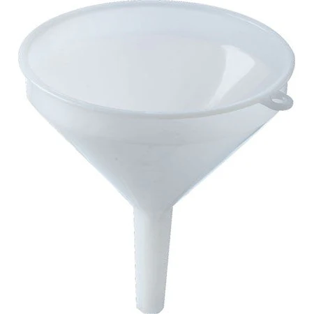 Plastic Funnel | White | 10 cm | 4 in. | Ferrari