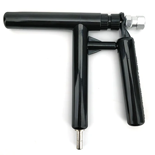 Pluto | Beverage Gun | Hand Held Beer Faucet | Stainless | Black Nylon