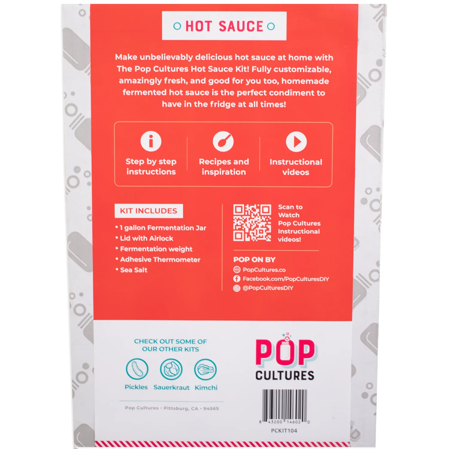 Pop Cultures | Fermented Hot Sauce Making Kit - Image 4