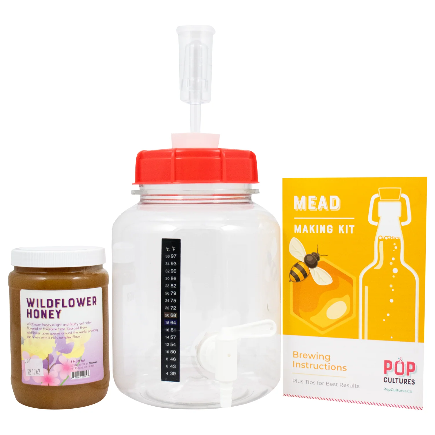 Pop Cultures | Mead Making Kit