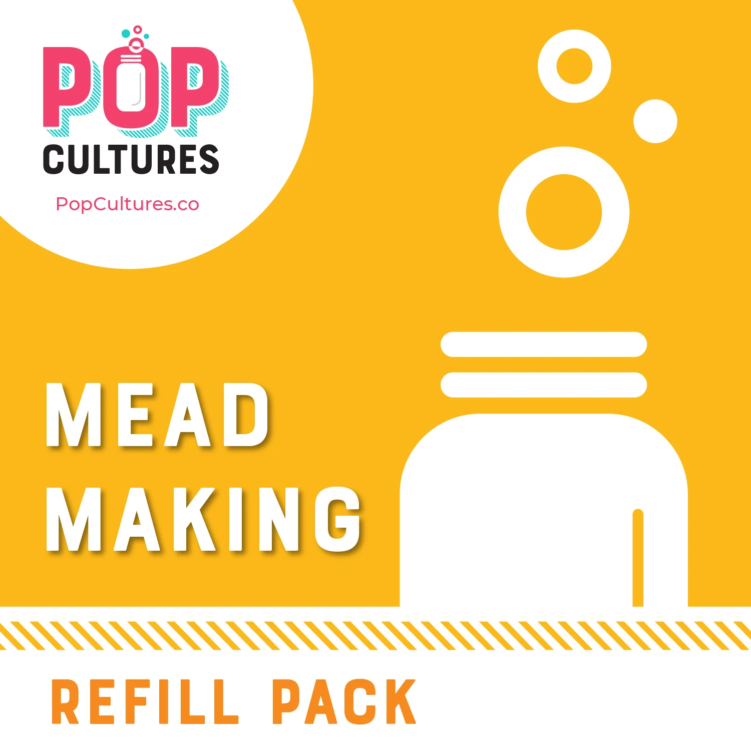 Pop Cultures | Mead Making Kit Refill