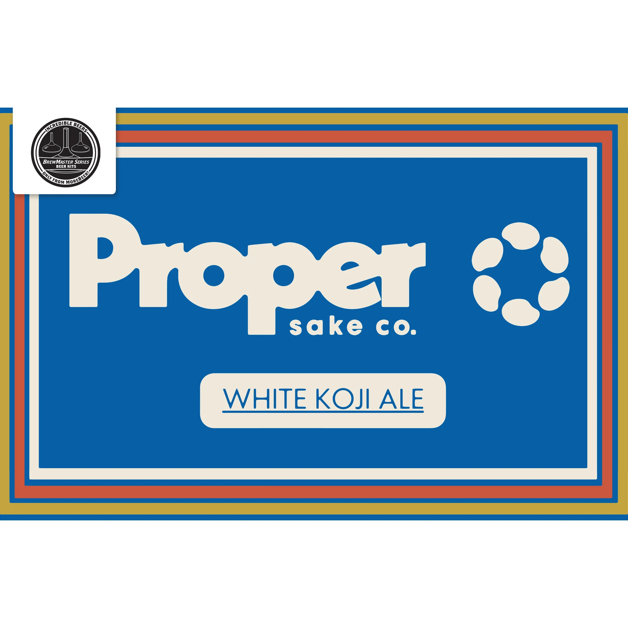 Proper Sake Co. White Koji Ale | 5 Gallon Beer Recipe Kit | Extract