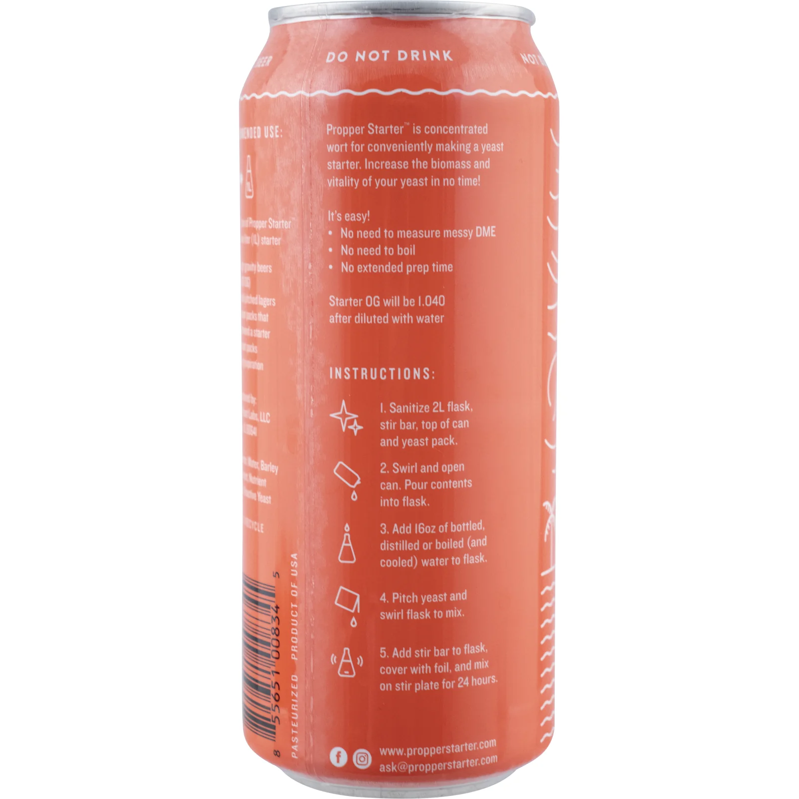 Propper Starter™ Canned Wort | Instant Yeast Starter Mix - Image 3