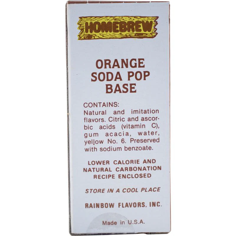 Rainbow Flavors | Orange Soda Extract | Old Fashion Recipe | Soda Pop Base - Image 4