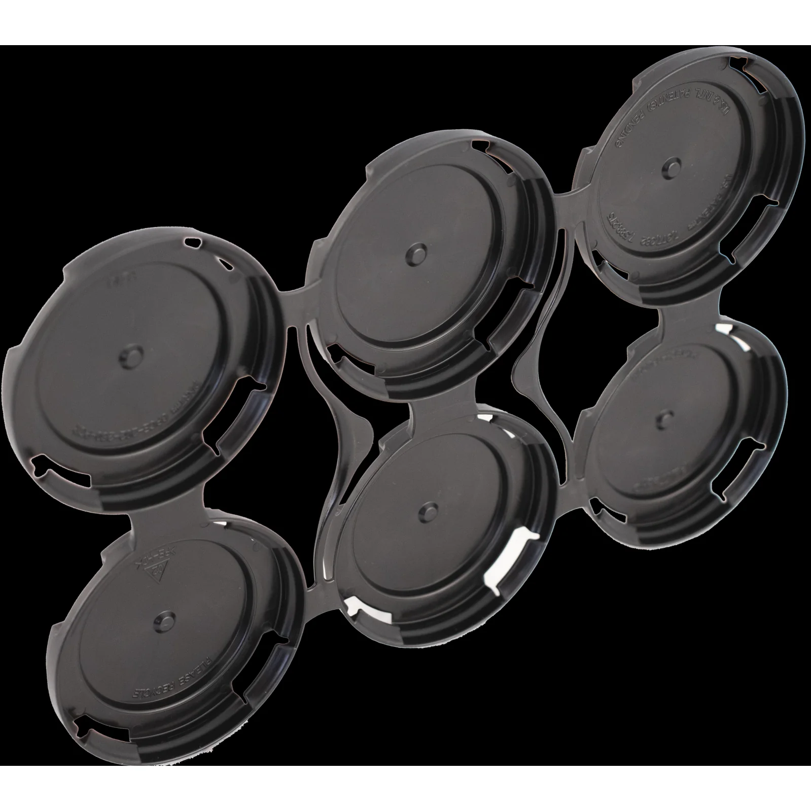 Recycled HDPE Plastic Can Carrier (6-pack) - Image 3