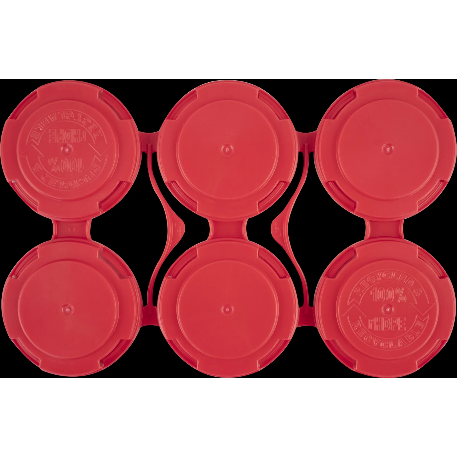 Recycled HDPE Plastic Can Carrier (6-pack) - Image 6