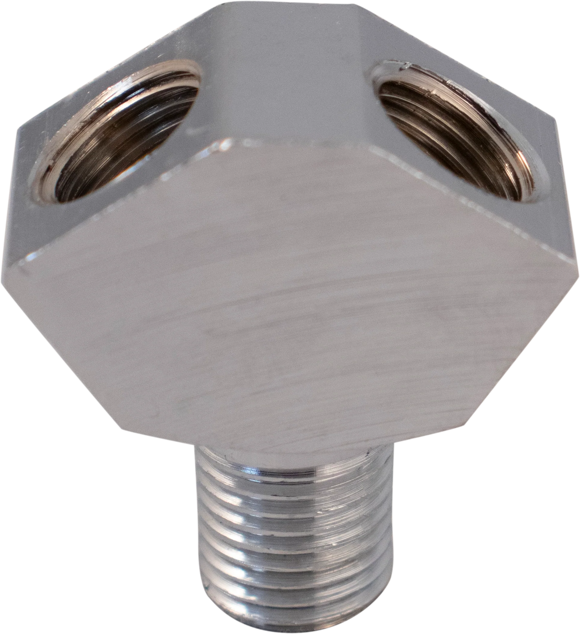 Regulator Y Fitting Splitter | 1/4" MPT x 1/4" FPT x 1/4" FPT