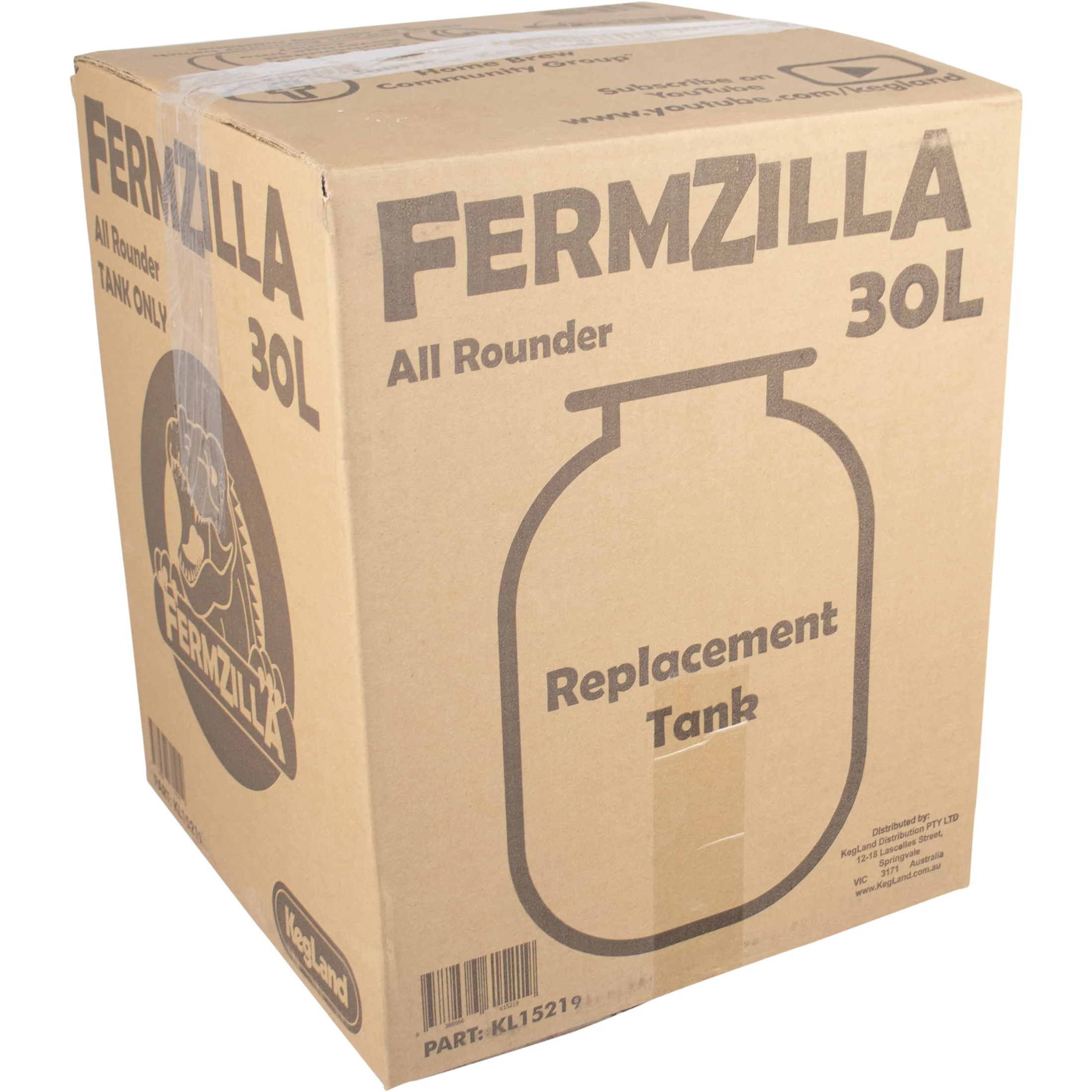 Replacement PET Tank for 30L All Rounder FermZilla - Image 4