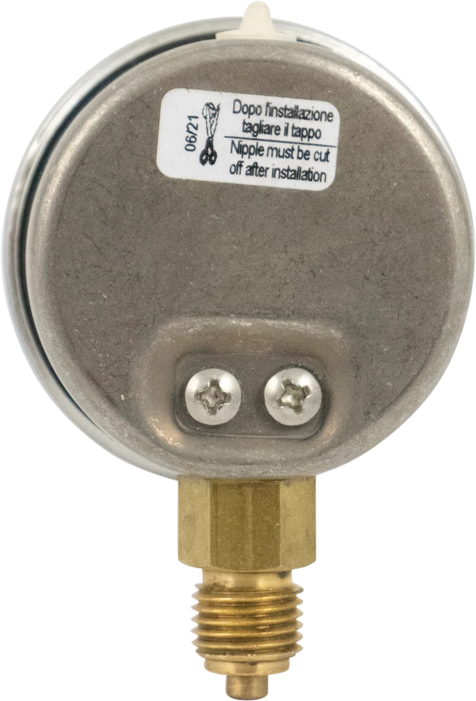 Replacement Pressure Gauge for Marchisio Wine Plate Filter w/ Noryl Plates - Image 3