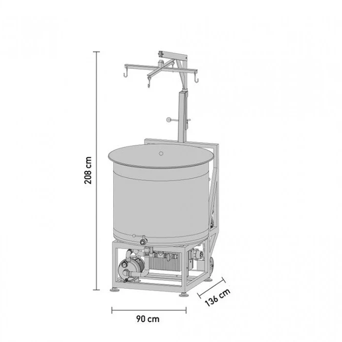 Speidel 2BBL (200L) Braumeister All in One Electric Brewing System | 208V - Image 3