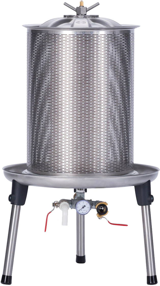 Speidel Fruit Press | Wine Press | Hydro Press | Stainless Steel | 40L