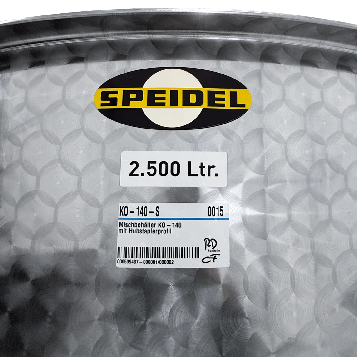 Speidel Red Wine Fermentation Tank | 3 Tons | 2500L/660G | Tippable | Built-in Must Screen - Image 7
