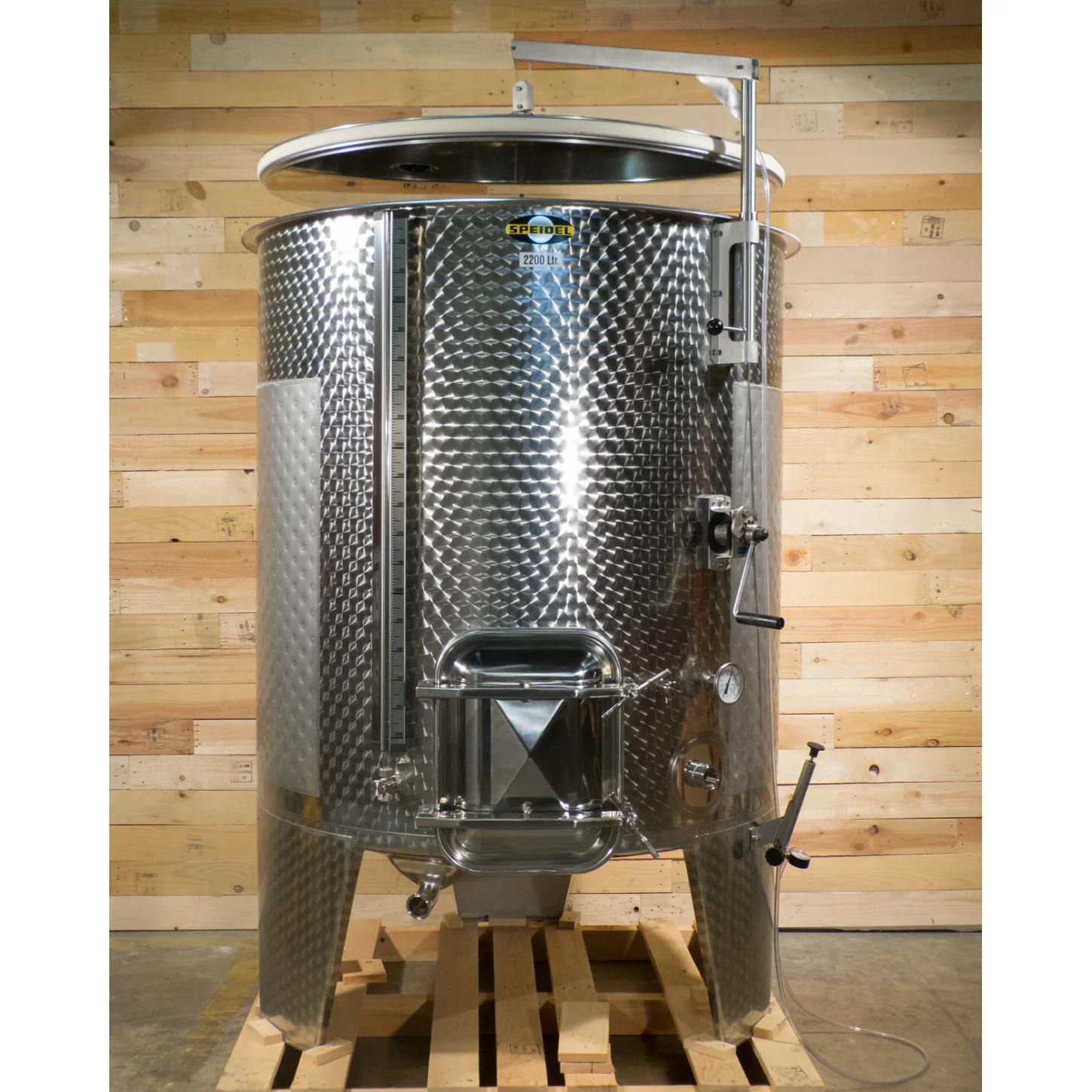 Speidel Variable Volume Tank | Cooling Jacket | Laser-Welded | Stainless Steel | 2200L - Image 2