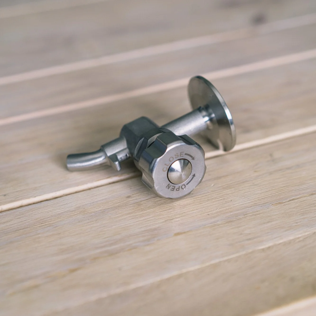 Ss Brewtech 1.5 in. Tri-Clamp Sample Valve - Image 2