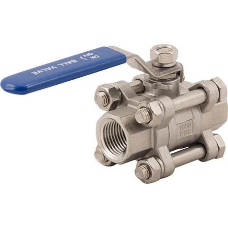 3 Piece Ball Valves - Stainless 1/2 in. - Image 2